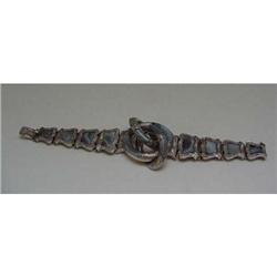 Victorian Scottish Agate Knot  Bracelet #1876971
