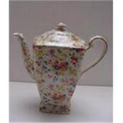 RWC: Royal Winton Chintz Fireglow Coffee Pot #1876988