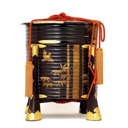 Old Japanese Makie Lacquer Karabitsu Storage #1877062