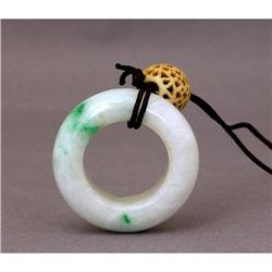 Old Chinese White & Apple Green Jade Nephrite #1877064