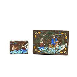 Chinese Export Enamel Cloisonne Cigarette Match#1877103