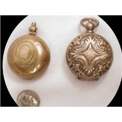 1890's  Pocketwatch COIN HOLDER FOB  #1877130