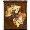 Image 1 : DAFFODILS FOR ANGELS * CSATA LEATHER TAPESTRY #1887185