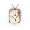 Image 1 : Signed Natural Shell Cameo Necklace 14k YG  #1887373