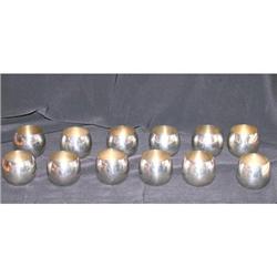 Vintage Sterling Silver Saki Cups #1887414