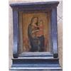 Image 1 : Antique Greek Icon painted on Leaher, circa #1887894