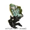 Image 1 : Chinese Jade Lotus Flower Grasshopper Display  #1888008