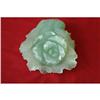 Image 1 : Carved Jade Flower. #1900369