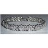 8 carats GORGEOUS tennis bracelet antique look #1901049