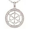 Image 1 : 4.80 carats 2? big Diamond Bezel set Pendant #1901058