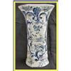 Image 1 : ENGLISH / DUTCH BLUE WHITE DELFT VASE 1700'S #1901125