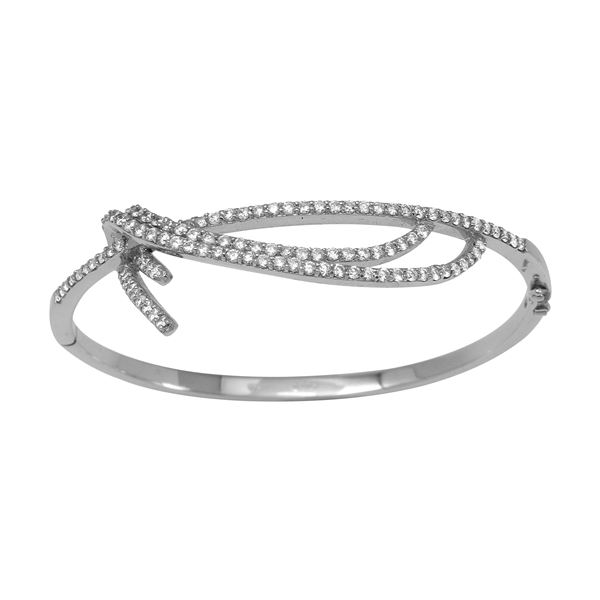 Natural 2.05 CTW Diamond & Bracelet 14K White Gold - REF-221K4R