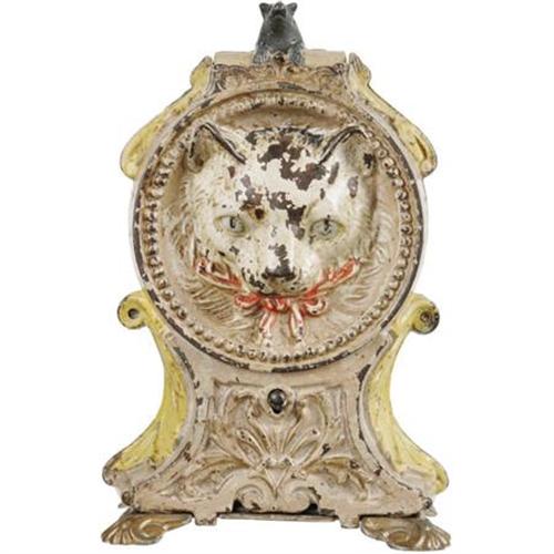 Cat and Mouse Mechanical Bank Cat Standing