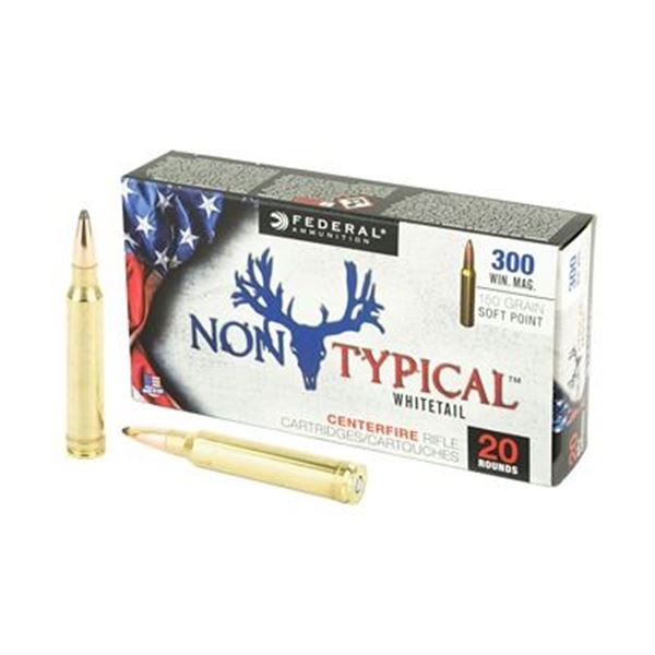 FED NON TYPICAL 300 WIN 150GR SP - 20 RDS