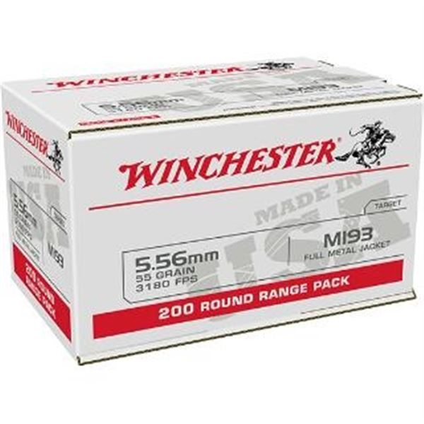 WIN LC 5.56MM 55GR M193 FMJ - 200 Rds