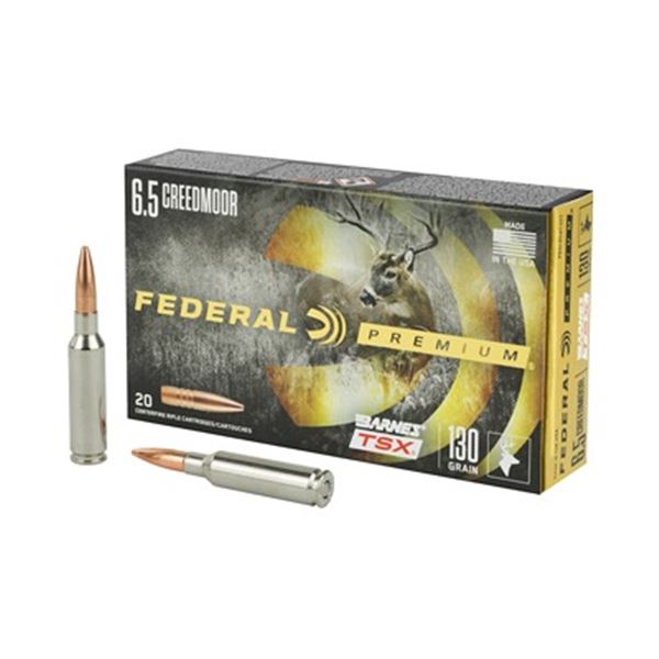 FED PRM 6.5CRD 130GR BRNS TSX - 20 RDS