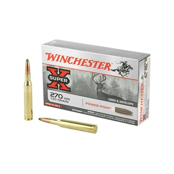 WIN SPRX PWR PNT 270WIN 130GR - 20 RDS