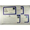 Image 1 : 4 ASSORTED 1999 1ST DAY COVERS ON INFO SHEETS
