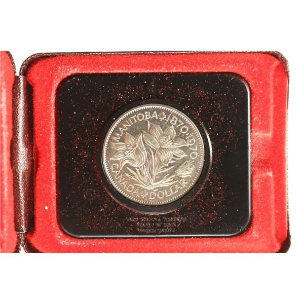 1970 CANADA MANITOBA DOLLAR PROOF