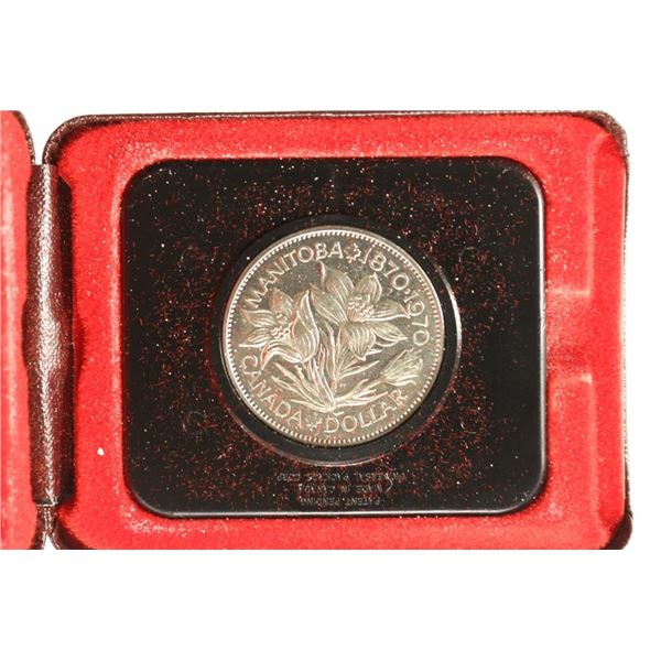 1970 CANADA MANITOBA DOLLAR PROOF