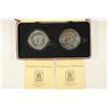 Image 1 : 1975 VENEZUELA 2 COIN BRILLIANT UNC SET CONTAINS: