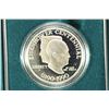 Image 1 : 1990 EISENHOWER CENTENNIAL PROOF SILVER DOLLAR