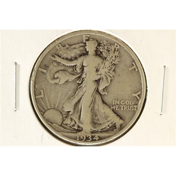 1934-D WALKING LIBERTY HALF DOLLAR