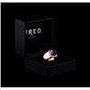 Image 1 : Fred of Paris Pain De Sucre Amethyst and Diamond Ring - 18KT Pink Gold