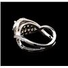 Image 3 : 1.38 ctw Diamond Ring - 14KT White Gold