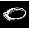 Image 3 : 0.50 ctw Diamond Ring - 14KT White Gold