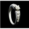 Image 4 : 0.50 ctw Diamond Ring - 14KT White Gold