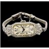 Image 1 : Vintage Glycine Diamond Ladies Watch