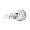 Image 1 : 1.50 ctw Diamond Ring - Platinum