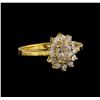 Image 1 : 0.95 ctw Diamond Ring - 14KT Yellow Gold