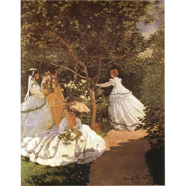 Claude Monet - Femmes au Jardin 1867