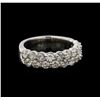 Image 1 : 14KT White Gold 1.76 ctw Diamond Ring