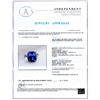 Image 4 : 4.39 ctw Tanzanite and 0.29 ctw Diamond 18K White Gold Ring