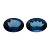 Image 1 : 54.21 ctw. Natural Oval Cut London Blue Topaz Parcel of Two