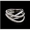 Image 2 : 0.96 ctw Diamond Ring - 14KT White Gold