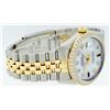 Image 5 : Rolex Mens 2 Tone Mother Of Pearl Diamond 36MM Datejust Wristwatch