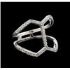 Image 1 : 0.31 ctw Diamond Ring - 14KT White Gold
