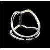Image 3 : 0.31 ctw Diamond Ring - 14KT White Gold