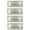 Image 2 : (10) Consecutive 2006 $5 FRN Star Notes CHCU