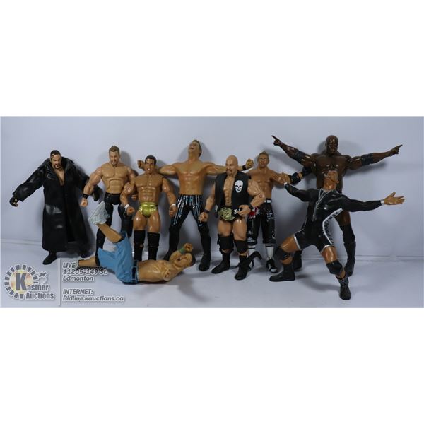 COLLECTION OF WRESTLING FIGURES