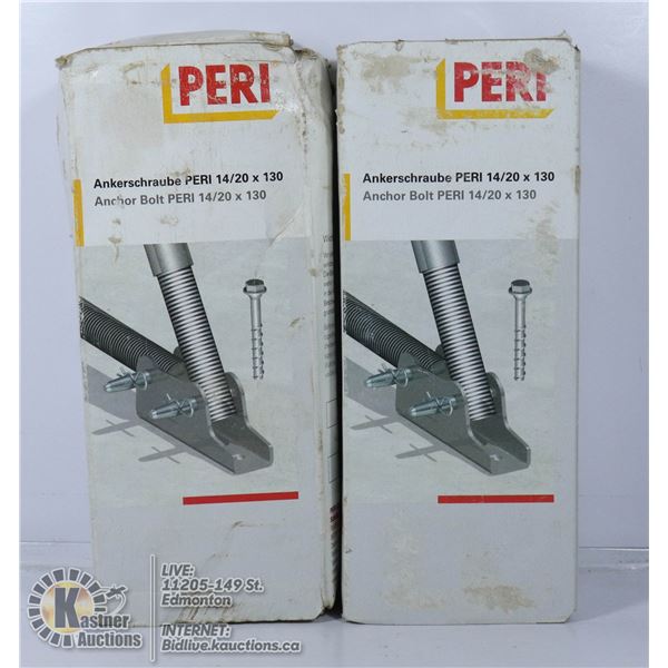 NEW 2 PACKS PERI ANCHOR BOLTS OF 10