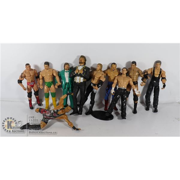 COLLECTION OF WRESTLING FIGURES