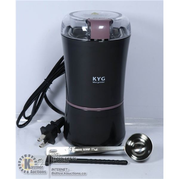 KYG MINI GRINDER.