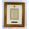 Image 1 : ANTIQUE FRAMED KING JAMES