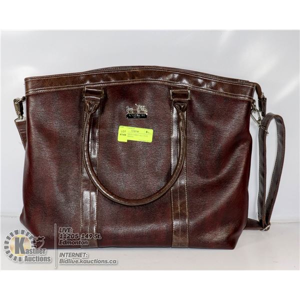 COACH LARGE CARRY ALL TOTE BAG AUTHENTIC