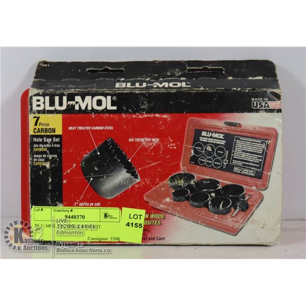 BLU-MOL 7PC HOLE SAW KIT